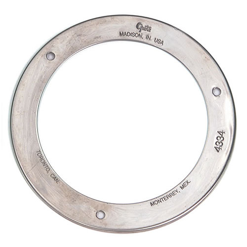Grote Bracket, Stainless Steel, Security Ring Flange-Mount for 4" Lamps - 43343