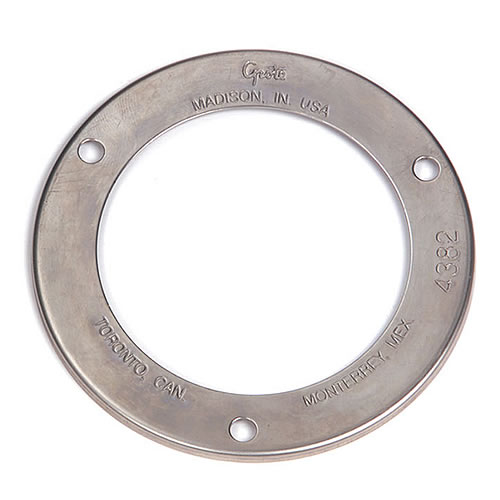 Grote Bracket, Stainless Steel, Security Ring for 2 1/2" Flange-Mount Lamps - 43823