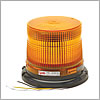 Grote Emergency Lighting, Amber, Low Dome, LED Strobe, Permanent Mnt, Class II - 77813