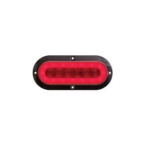 Optronics STL111 Flange Mount Series LED Stop/Turn/Tail Light Red, PL-3 Connection - STL111RFBP