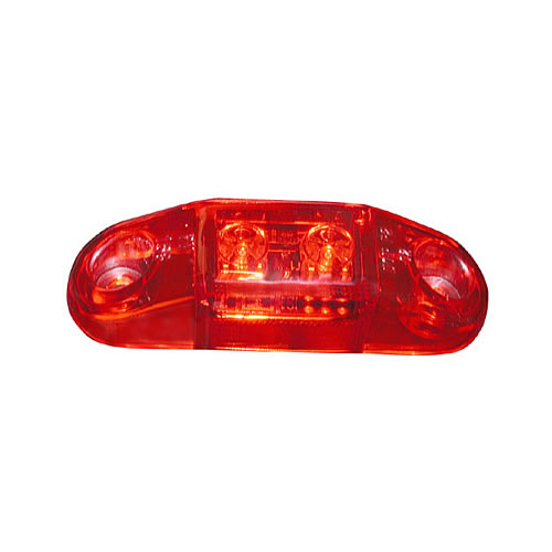 Peterson V168R Piranha LED Slim-Line Clearance & Side Marker Lights Red