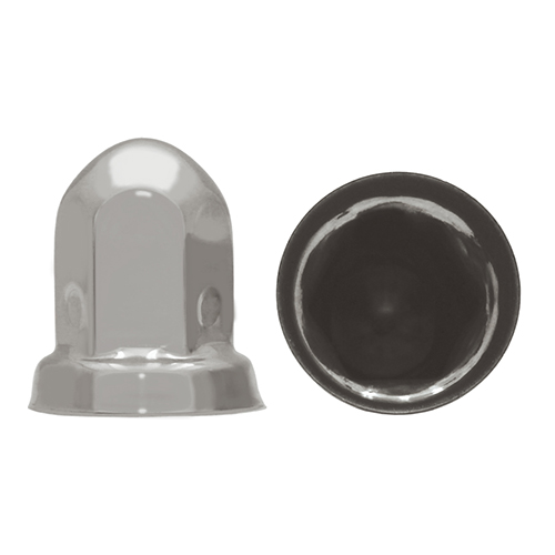 Z006) 38 mm Stainless Steel Polished Lug Nut Caps, Lug Nut Covers